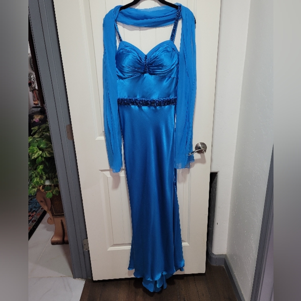 Silk Evening Gown